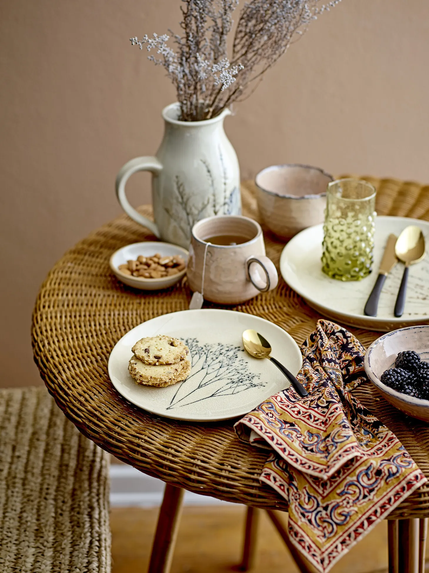 Bloomingville Aardewerk serveerbord Bea Nature Fashion