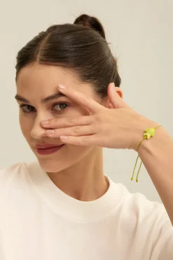 Les Soeurs Armband Frenna Fish Kiwi Hot