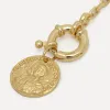 Les Soeurs Armband Hugo Coin Gold Outlet