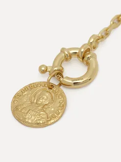 Les Soeurs Armband Hugo Coin Gold Outlet