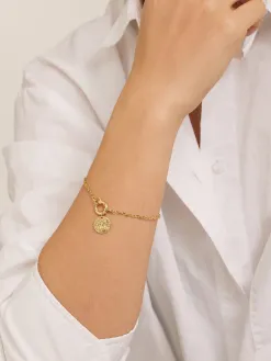 Les Soeurs Armband Hugo Coin Gold Outlet