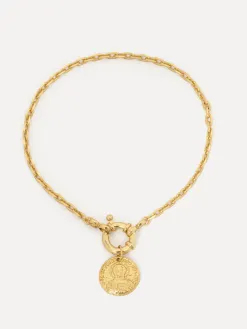 Les Soeurs Armband Hugo Coin Gold Outlet