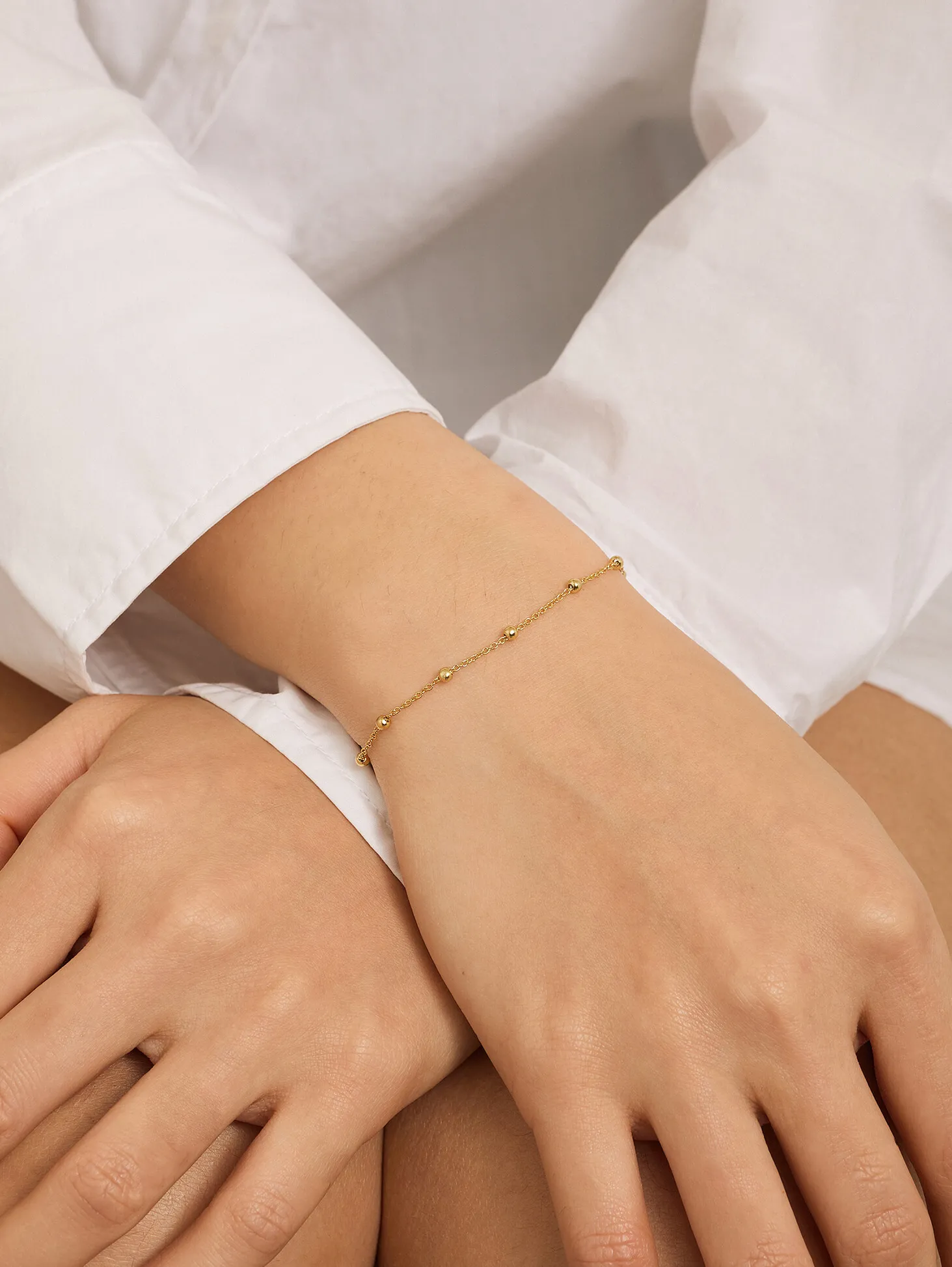 Les Soeurs Armband Hugo Dots Gold Online