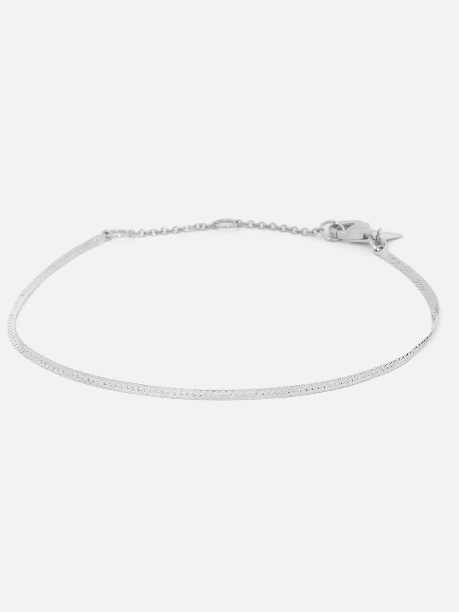 Les Soeurs Armband Hugo Snake Chain Silver Discount