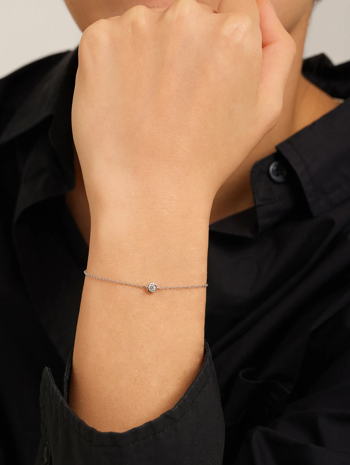 Les Soeurs Armband Hugo Strass Silver Fashion