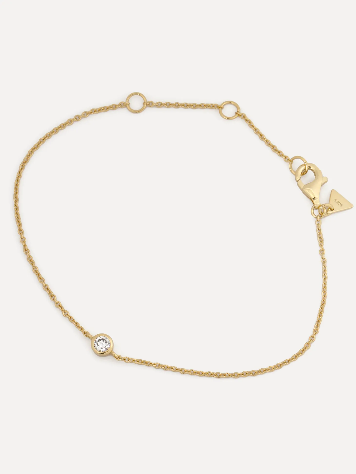 Les Soeurs Armband Hugo Strass Gold Discount