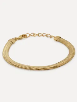 Les Soeurs Armband Mara Herringbone Gold Hot