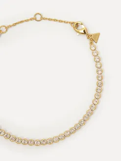 Les Soeurs Armband Mara Tennis Chain Gold New