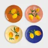 &klevering Bordenset Lemon Full+Colour+Set+of+4 Clearance