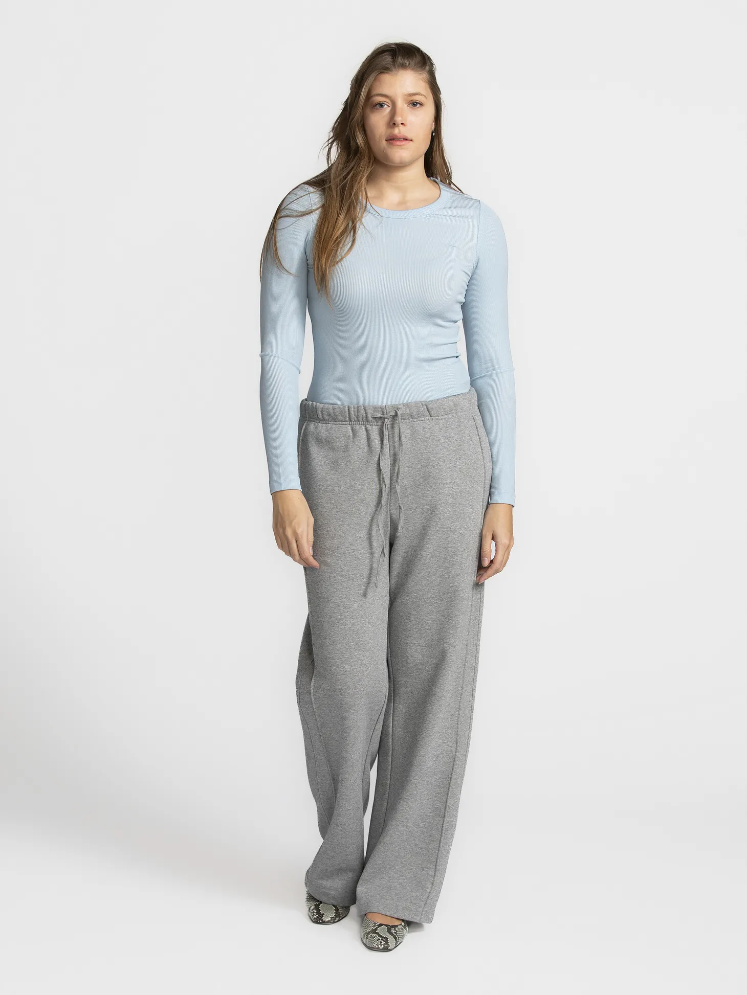 MBYM Broek Pica Tarrant Medium+Grey+Melange Fashion