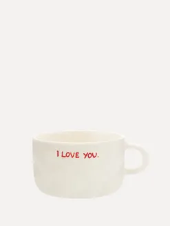 Anna + Nina Cappuccino Mok I+Love+You Clearance