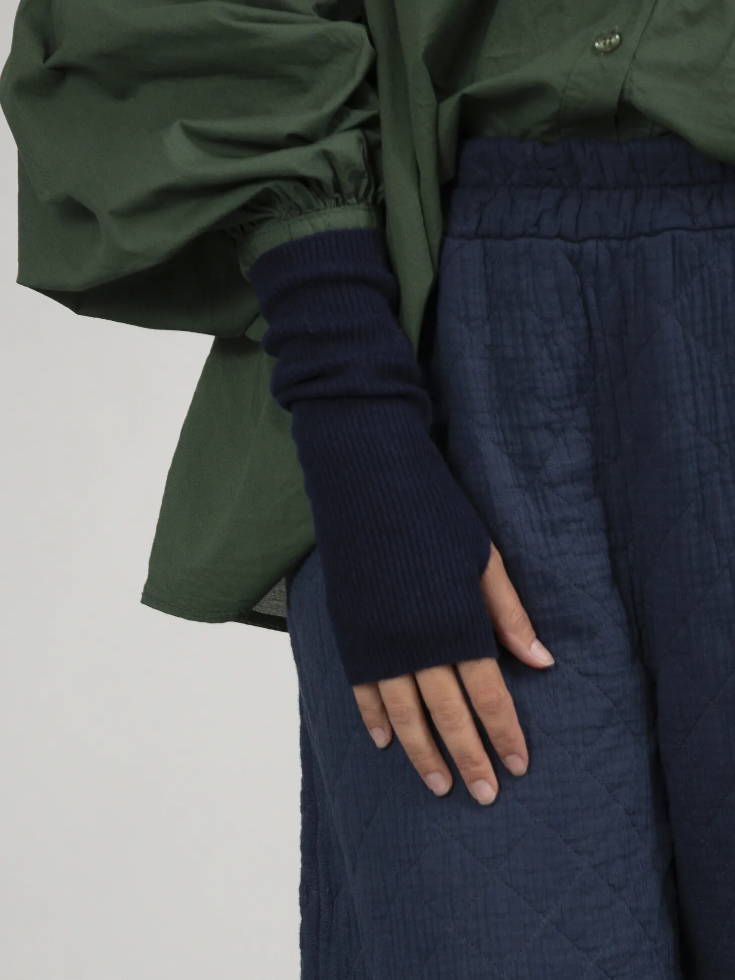 Les Soeurs Cashmere Handschoenen Rae Midnight+Navy Online