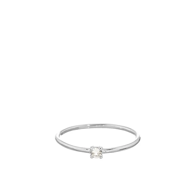 Les Soeurs Chloe Moodstone Clear+Silver Outlet