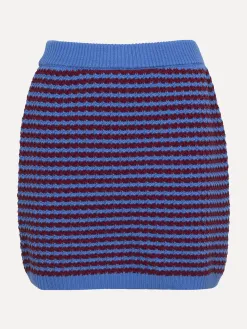 Les Soeurs Crochet rok Jenni BlueBordeaux Discount