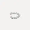 Les Soeurs Ear Cuff June Dots Silver Clearance