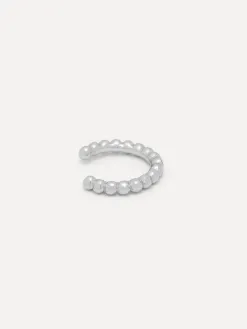 Les Soeurs Ear Cuff June Dots Silver Clearance