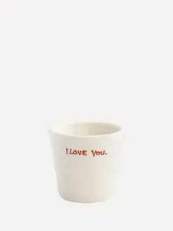 Anna + Nina Espressokop I Love You Clearance