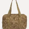 Le Marais Gebloemde shopper Indie OchreGreen Clearance