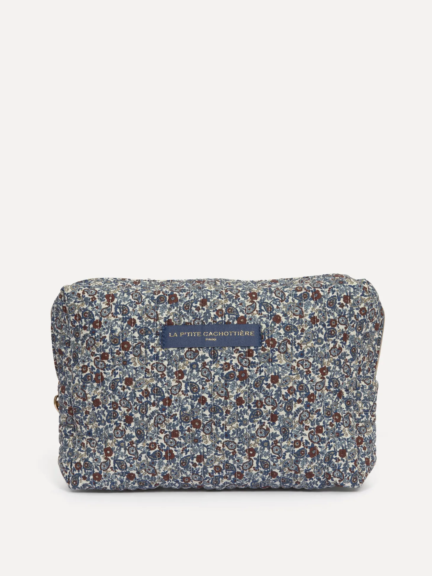 Le Marais Gebloemde toilettas Iza BlueBurgundy Online