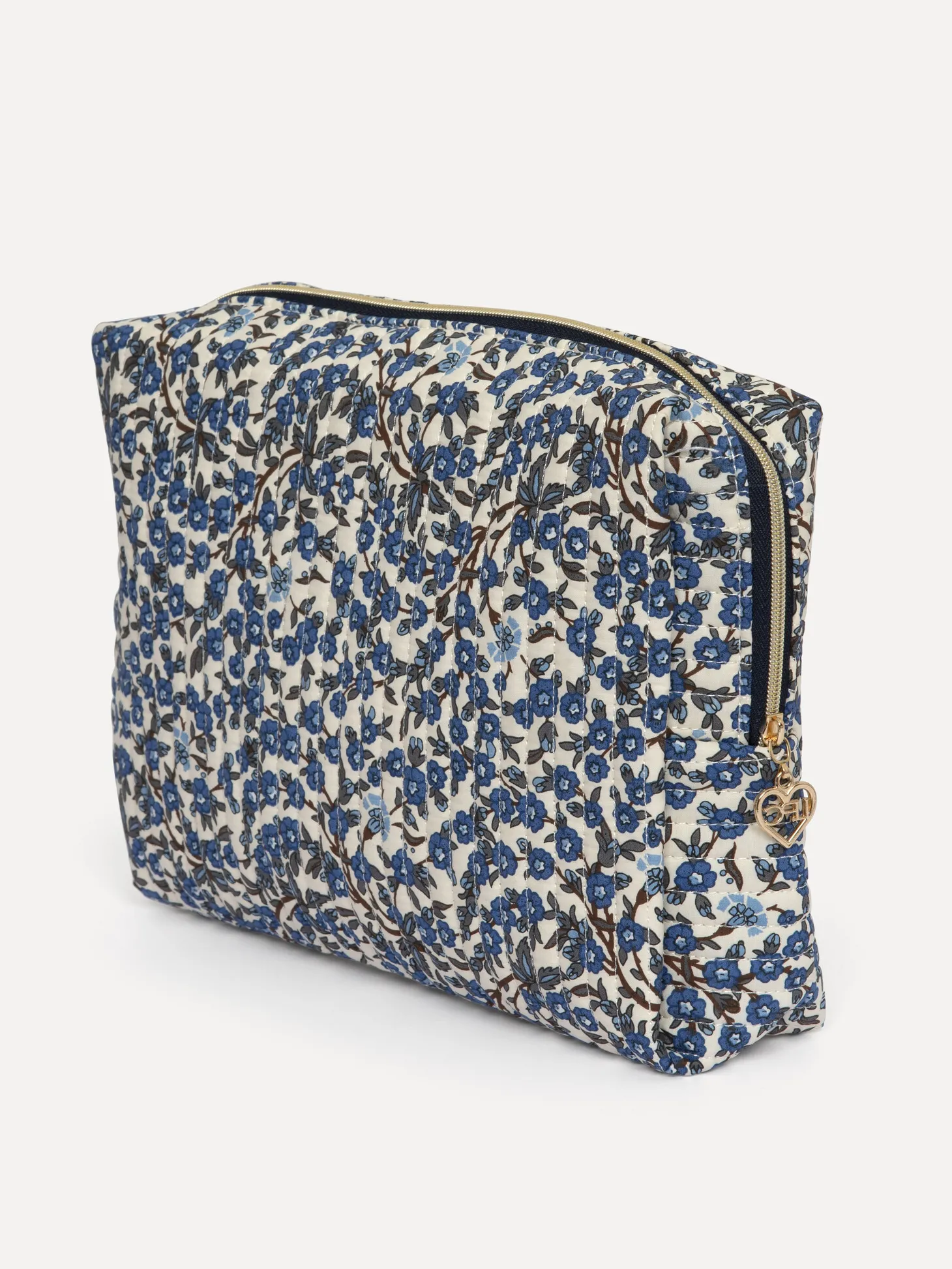 Le Marais Gebloemde toilettas Iza Dark+Blue Sale