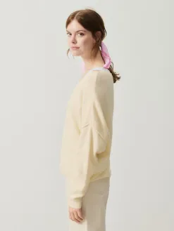 American Vintage Gebreide pull Damsville Pannacotta+Chine Fashion