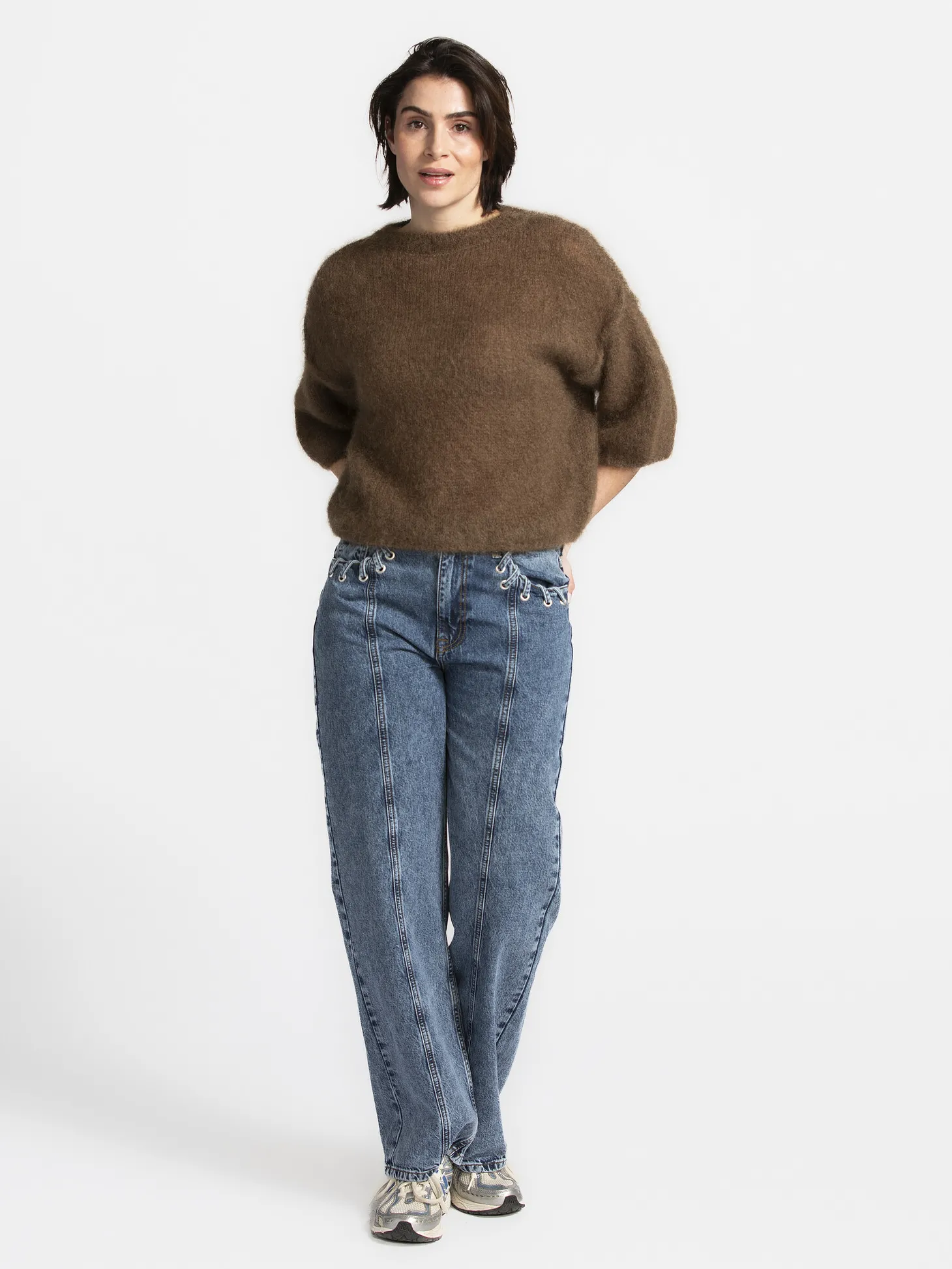 Le Marais Gebreide trui Dora Beige Fashion