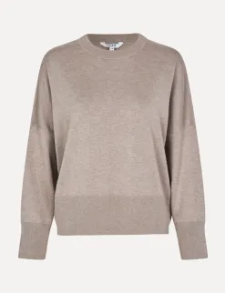 MBYM Gebreide trui Gillian Bravani Island+Fossil+Melange Discount