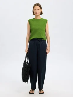 Selected Gebreide vest Alma Spindle+Tree Discount
