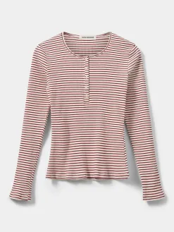 Sofie Schnoor Gestreepte longsleeve Pax 4139+Red+Striped Fashion