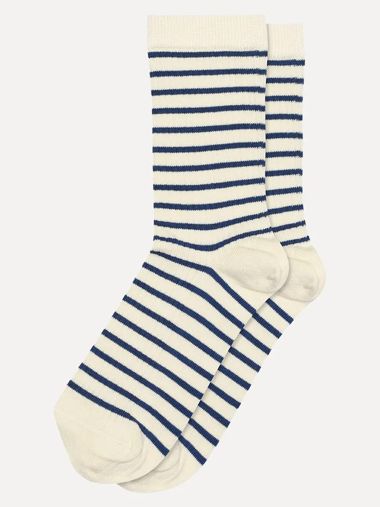 MP Denmark Gestreepte sokken Lydia True+Blue Outlet