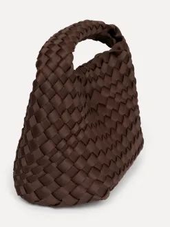 Le Marais Gevlochten tas Rosy Camel Outlet