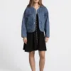 Edited Gewatteerd denimjack Margo Mid+Blue Clearance
