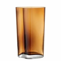 Bloomingville Glazen Vaas Benia Brown Outlet
