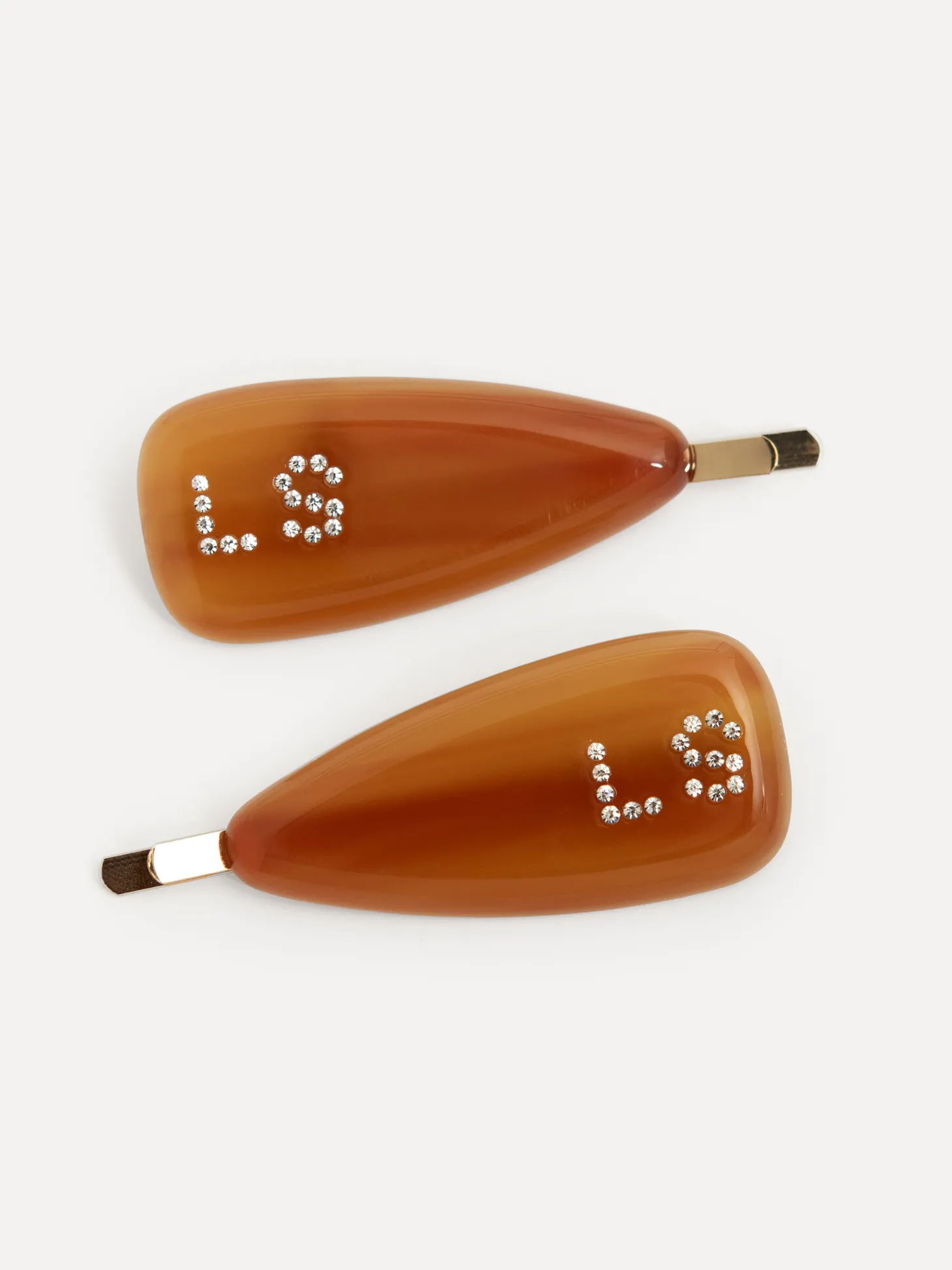 Les Soeurs Haarschuivers set resin Amber+Strass Online