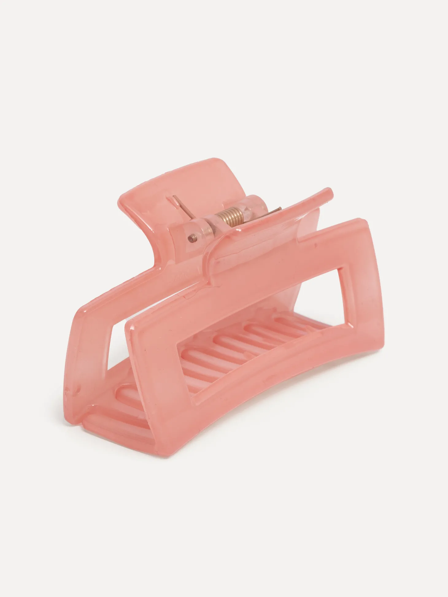 Les Soeurs Hair Clip Rectangle Pink Fashion