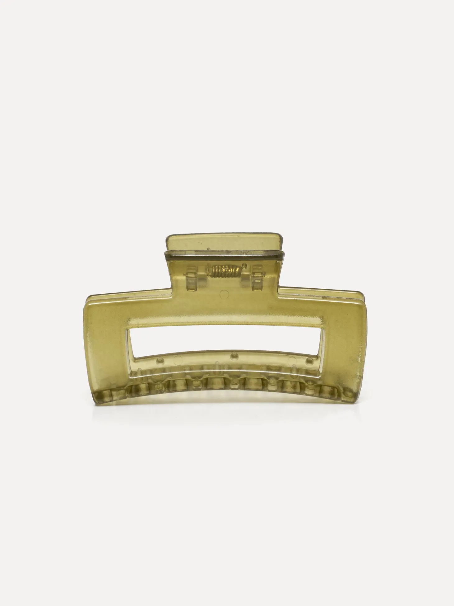 Les Soeurs Hair Clip Rectangle Olive Online