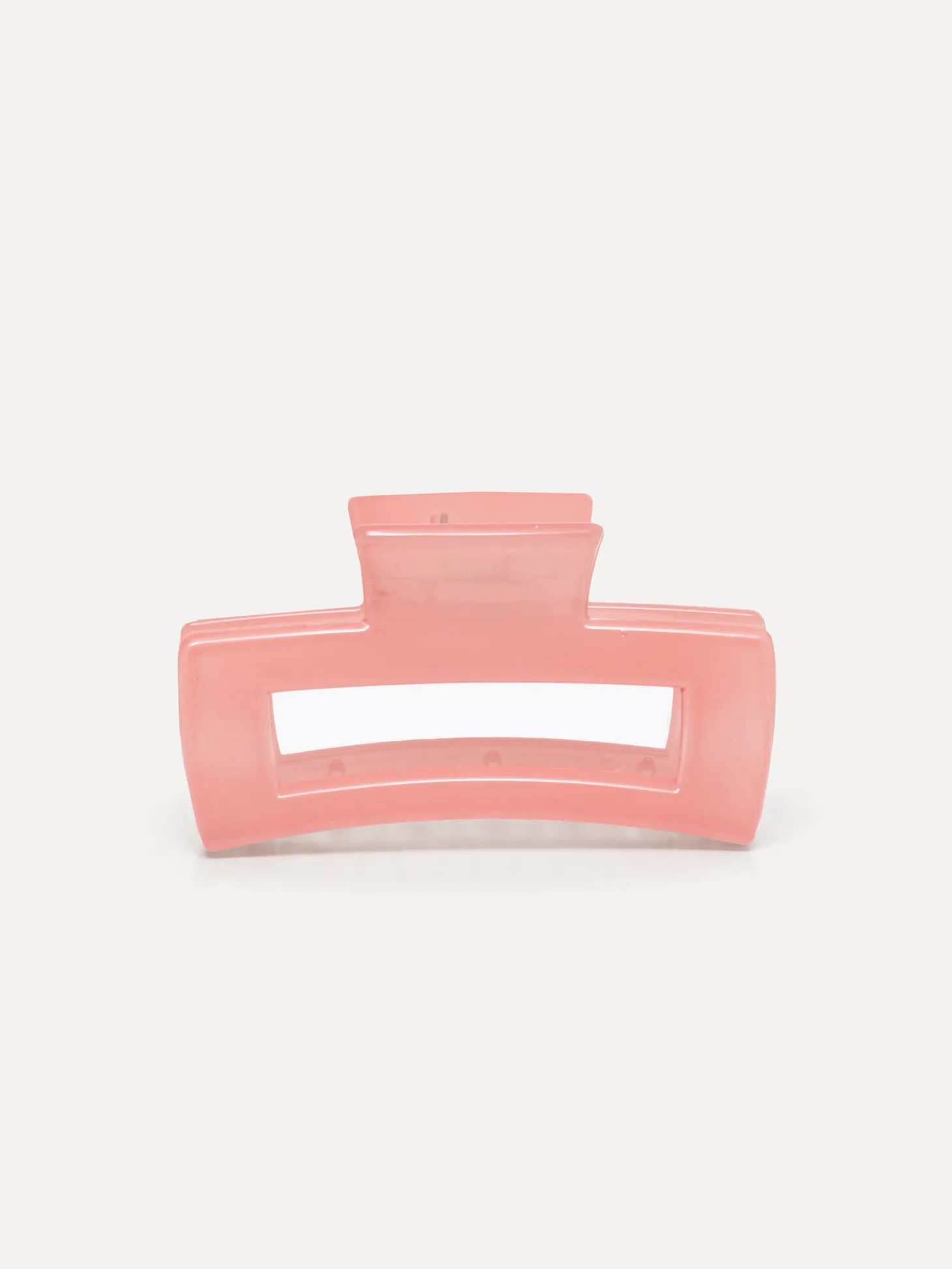 Les Soeurs Hair Clip Rectangle Pink Fashion