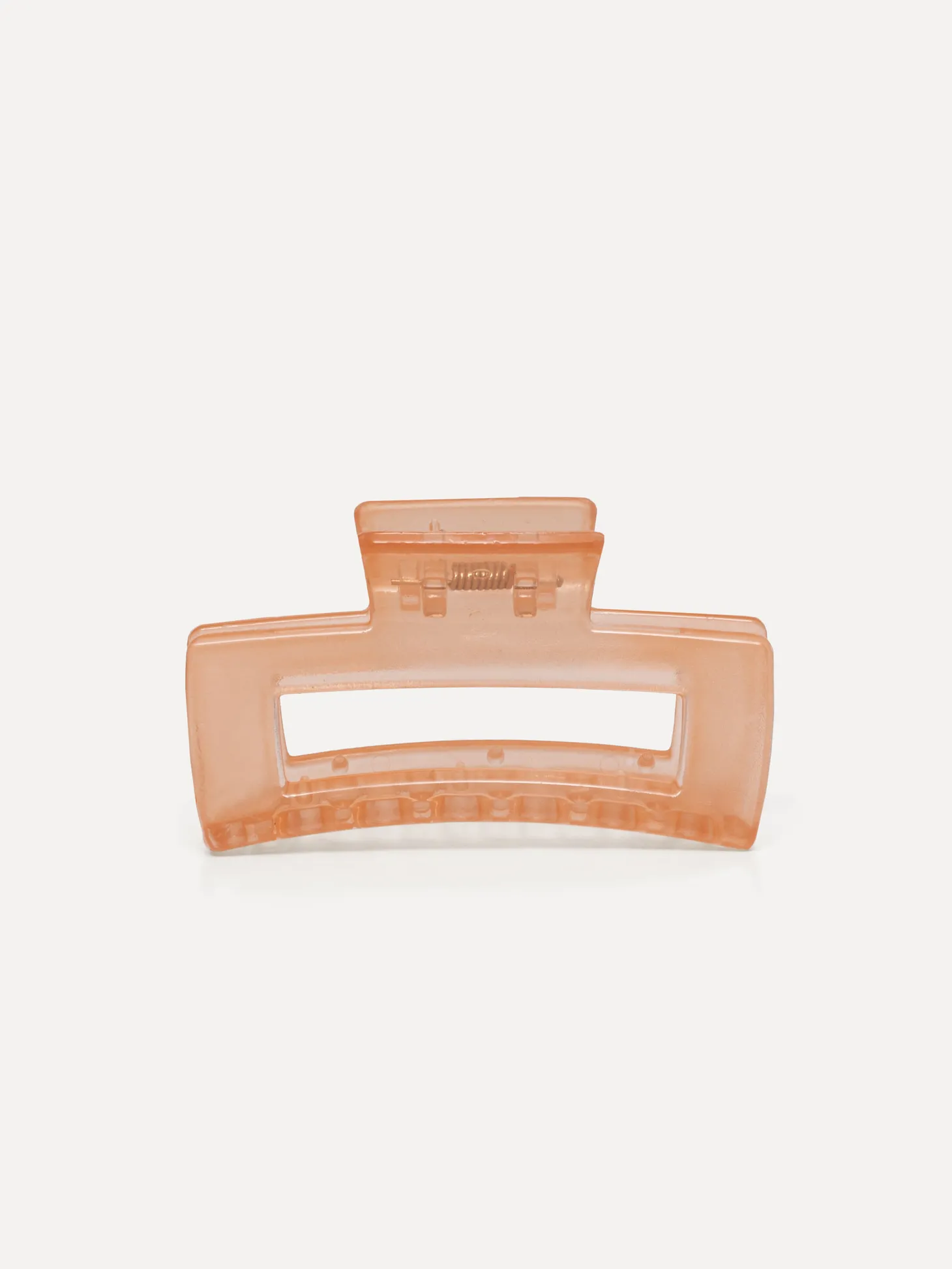 Les Soeurs Hair Clip Rectangle Peach Best