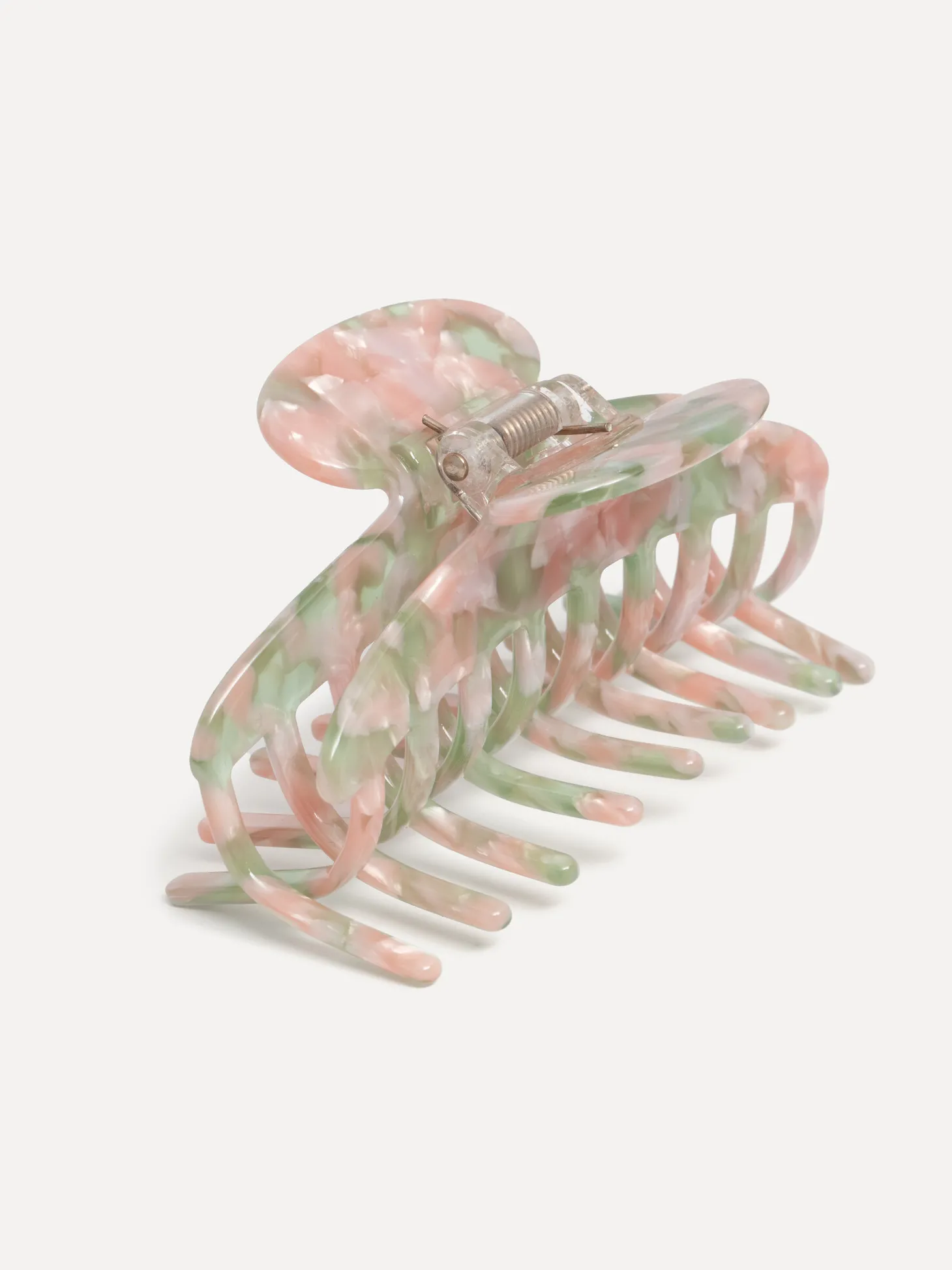 Les Soeurs Hair Clip Round Pink+Green Sale