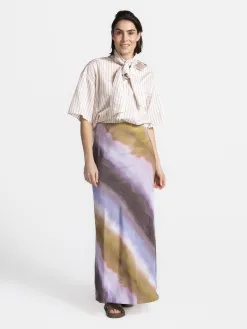 Selected Hemd met korte mouwen Lana-Juno Bow Birch Outlet