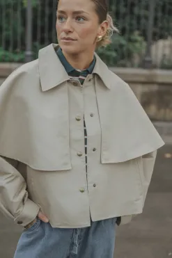 Les Soeurs Jas met cape Jessica Beige New