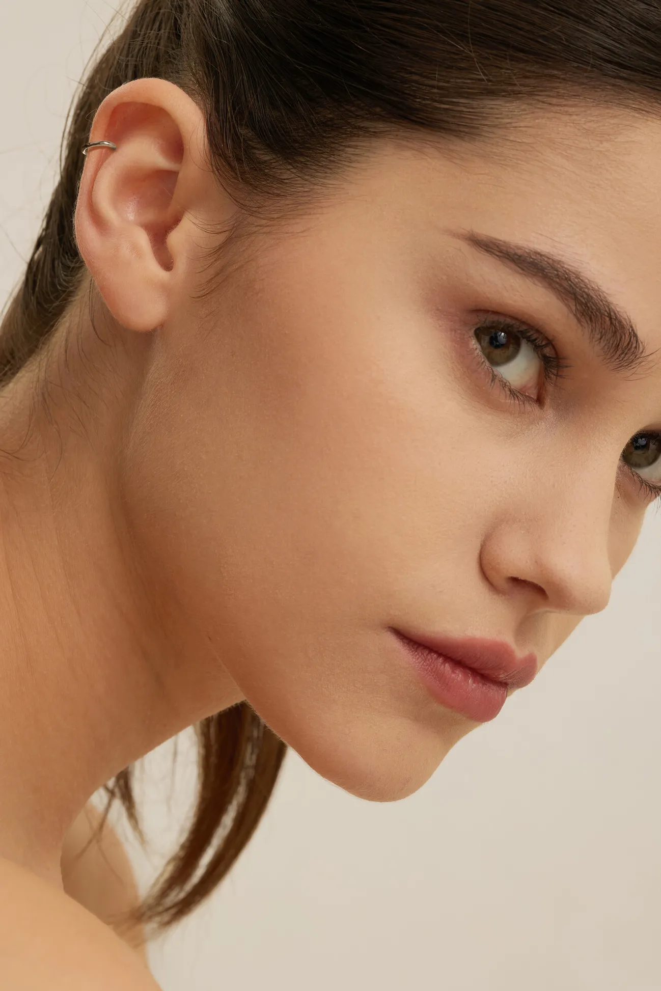 Les Soeurs 14K Oorbel Jodie White+Gold Hot