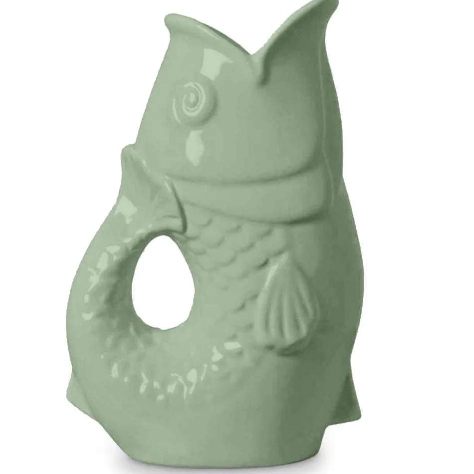Opjet Keramieken Vaas Vis Matcha Sale