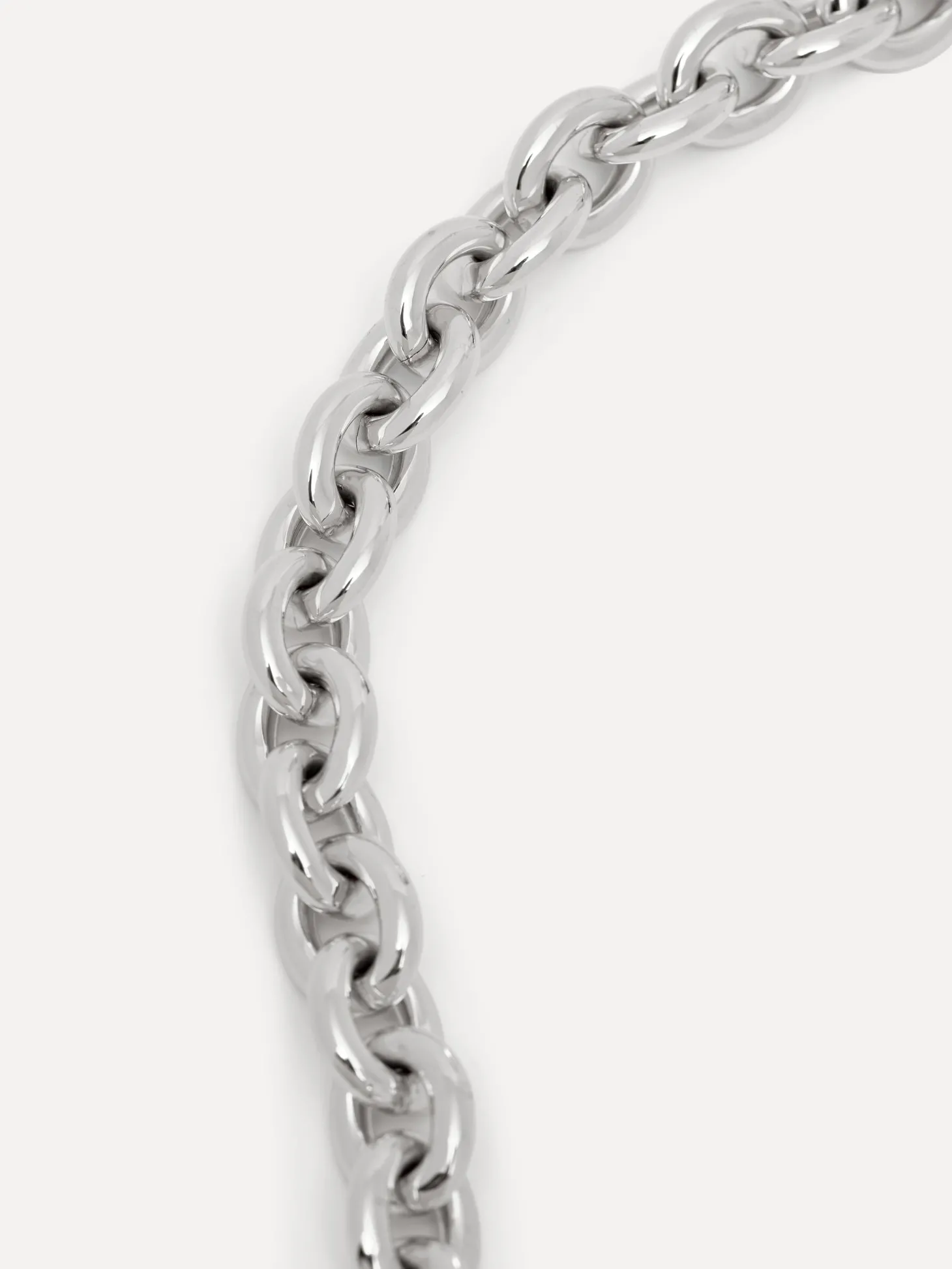 Les Soeurs Ketting Raya Chunky Chain Silver Clearance
