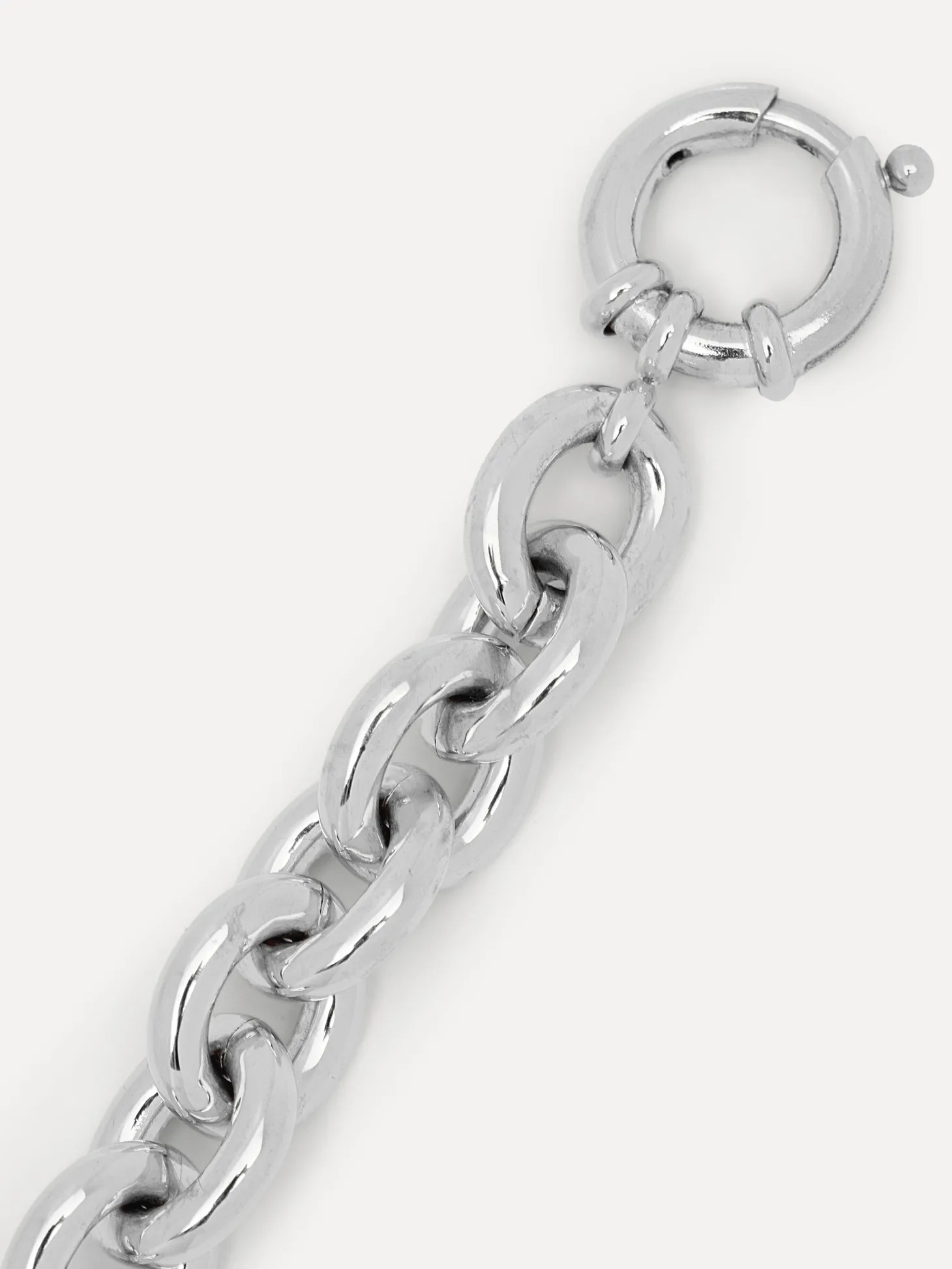 Les Soeurs Ketting Raya Chunky Chain Silver Clearance