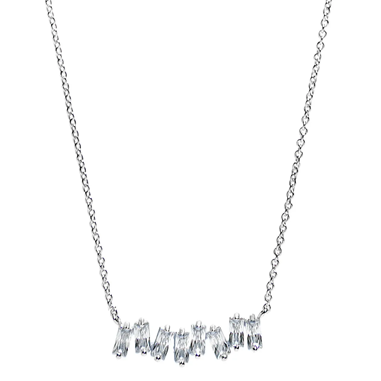 Les Soeurs Ketting Roma Baguette Clear+Silver Best