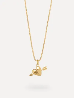 Les Soeurs Ketting Roma Cupids Heart Gold Fashion
