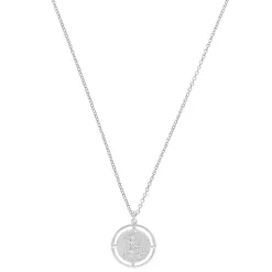 Les Soeurs Ketting Rosa Pendulum Silver Best