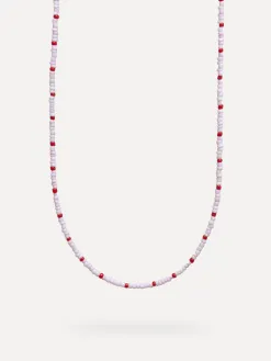 Les Soeurs Kralenketting Fien Pink Fashion