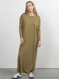 Les Soeurs Lange jersey jurk Anne Olive Online